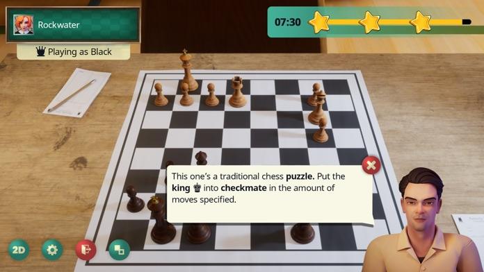 The Queen's Gambit Chess Game Screenshot