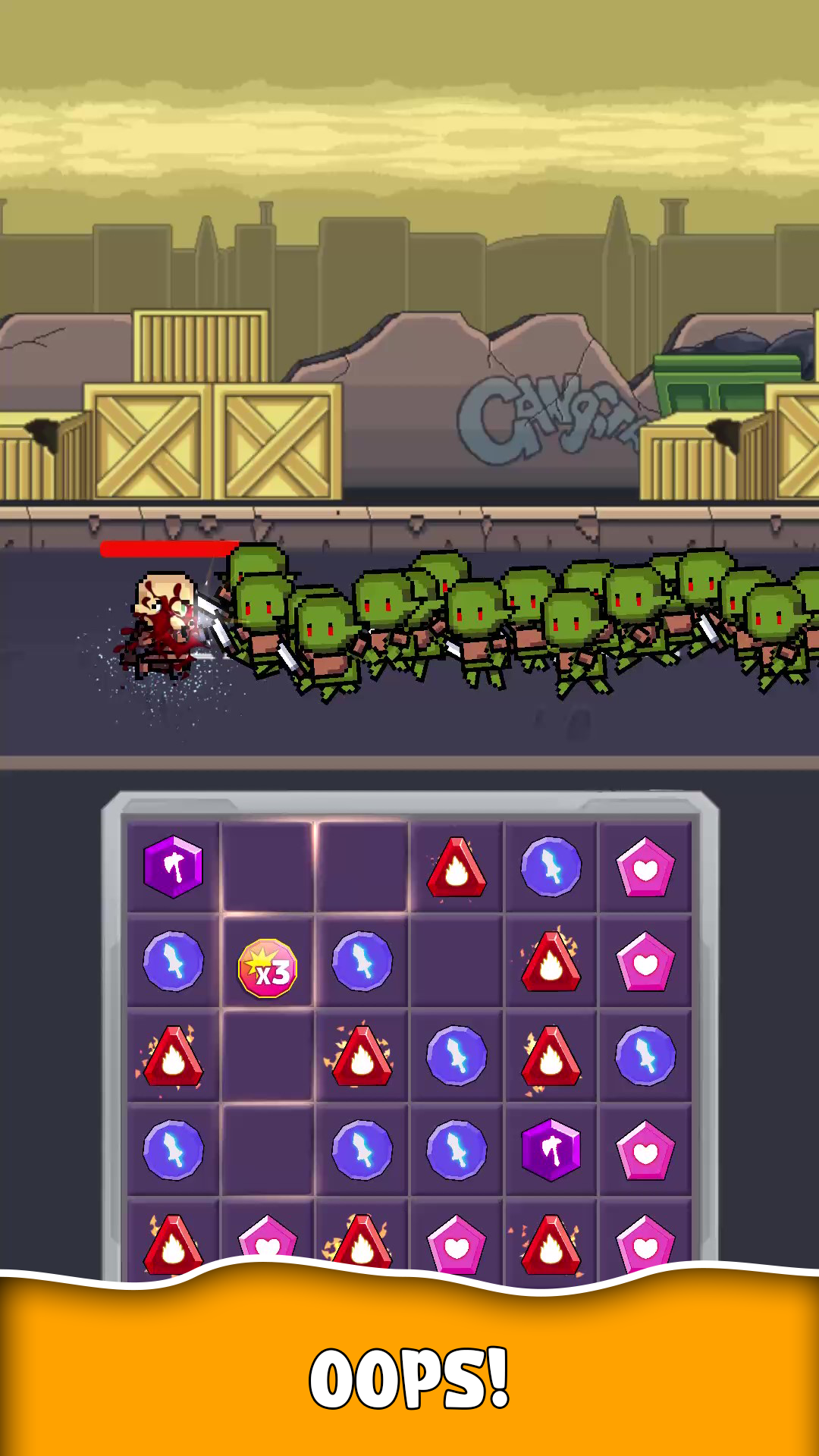 Match Attack Game Screenshot