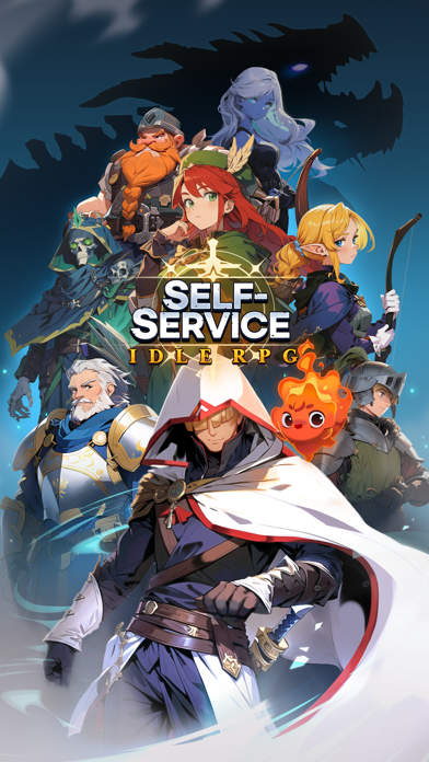 Self-Service Knight : idle RPG screenshot game