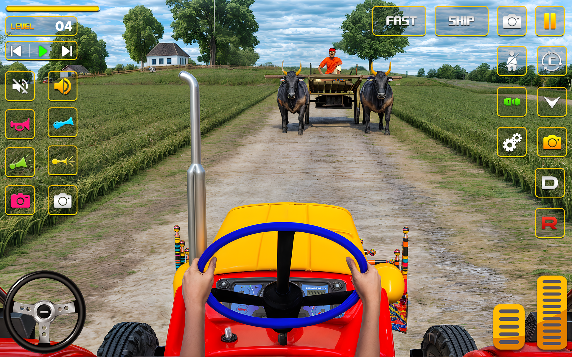 Farming Tractor Game Simulator Game Screenshot