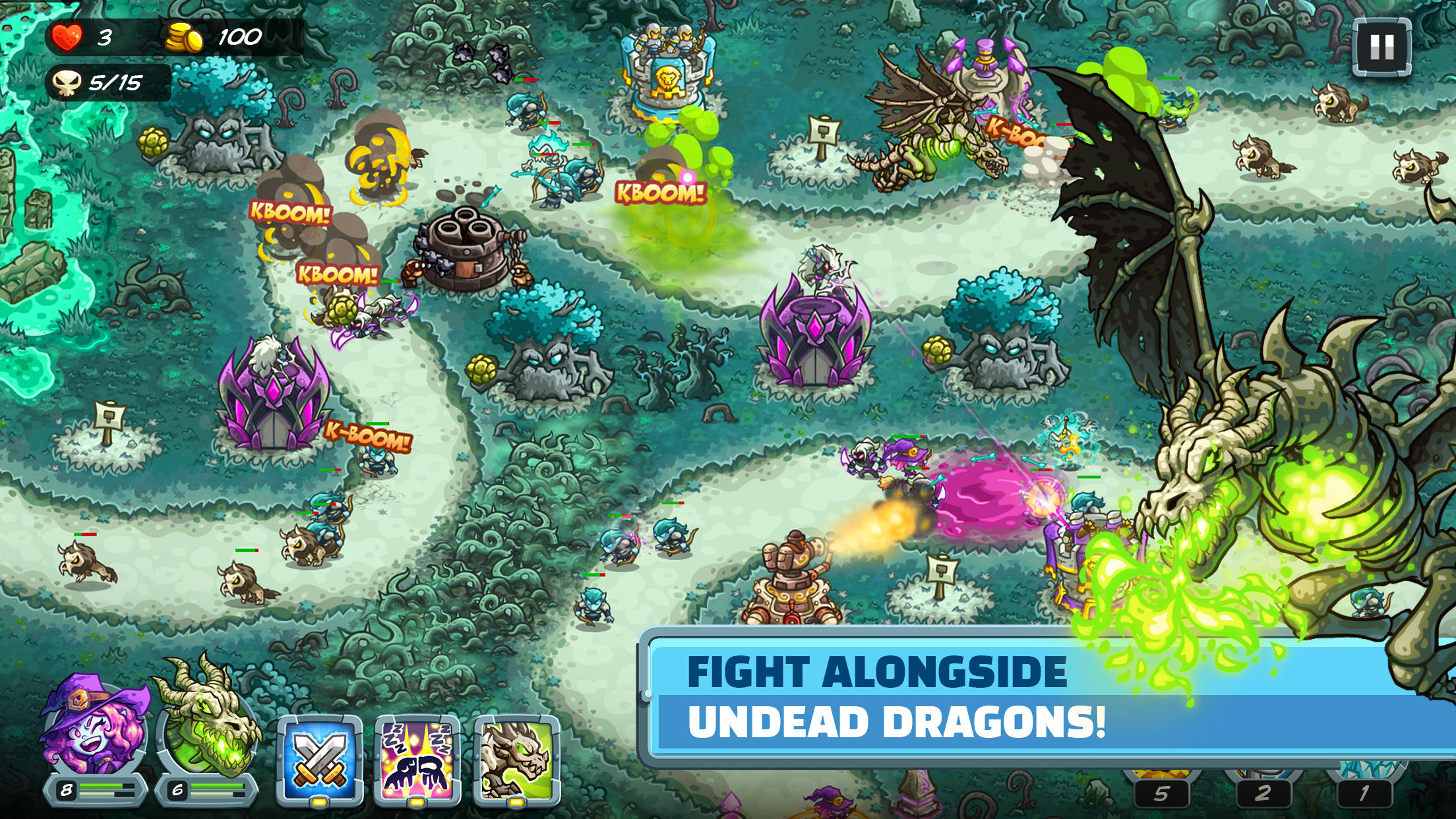 Kingdom Rush 5: Alliance TD Game Screenshot