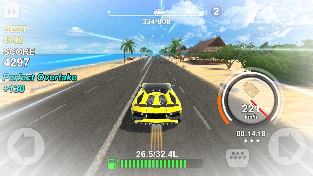 Screenshot 1 of ดาวแข่งรถ 