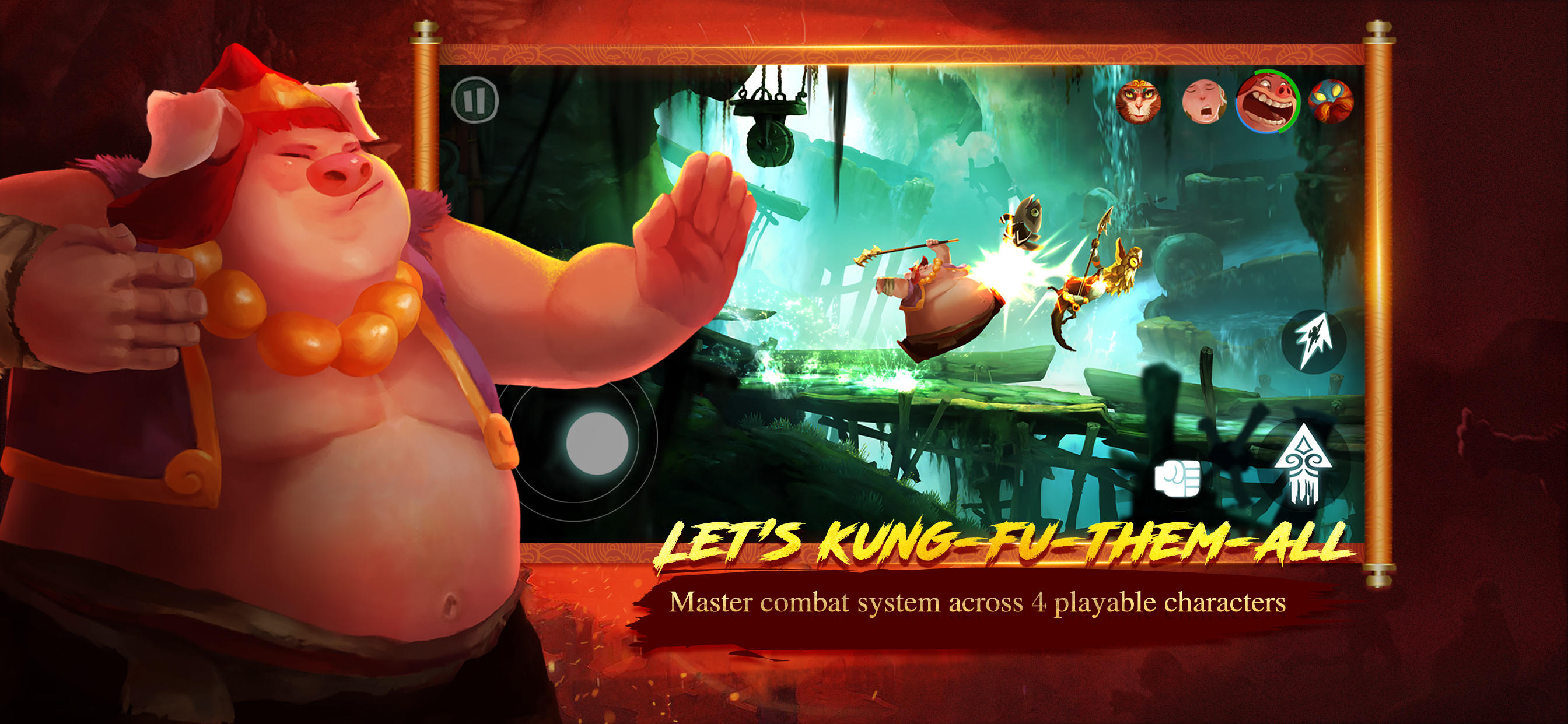 Unruly Heroes Game Screenshot