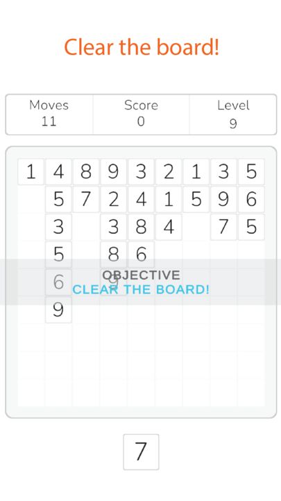 Cuplikan Layar Game Number Merge Mania
