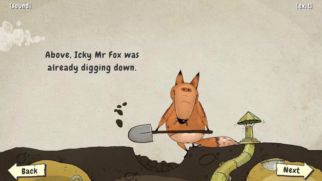 The Icky Mr Fox screenshot game