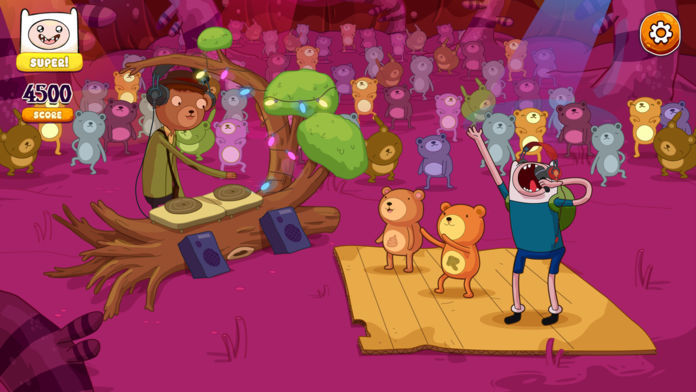 Rockstars of Ooo - Adventure Time Rhythm Game 게임 스크린 샷