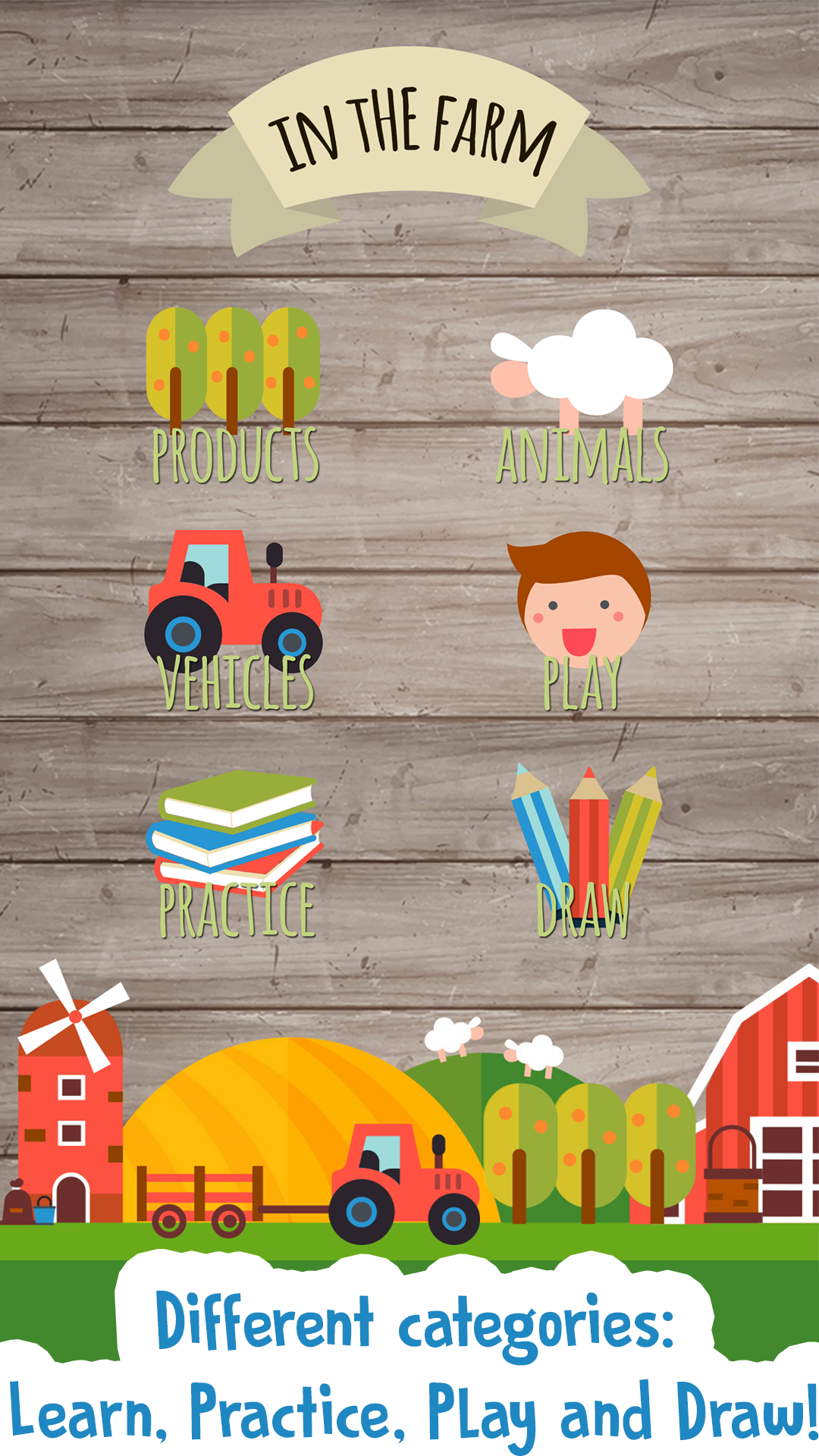 Kids Farm Game: Toddler Games Game Screenshot