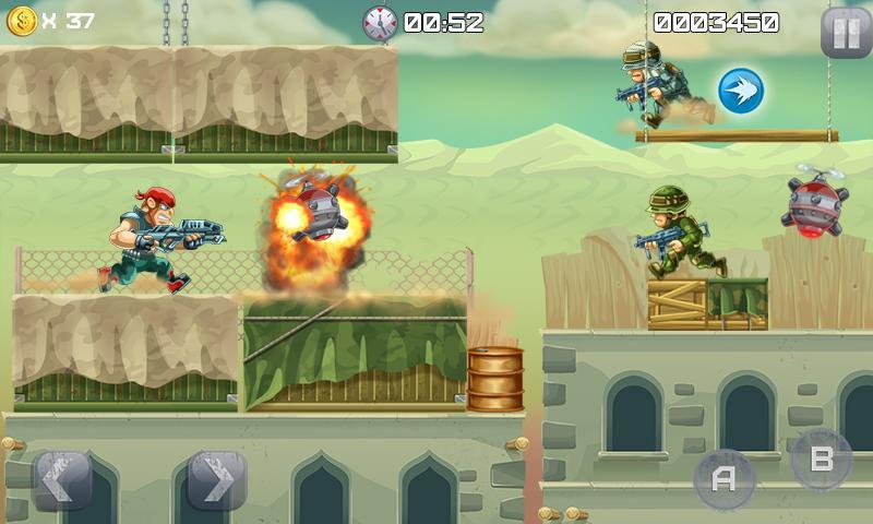 Metal Soldiers Game Screenshot