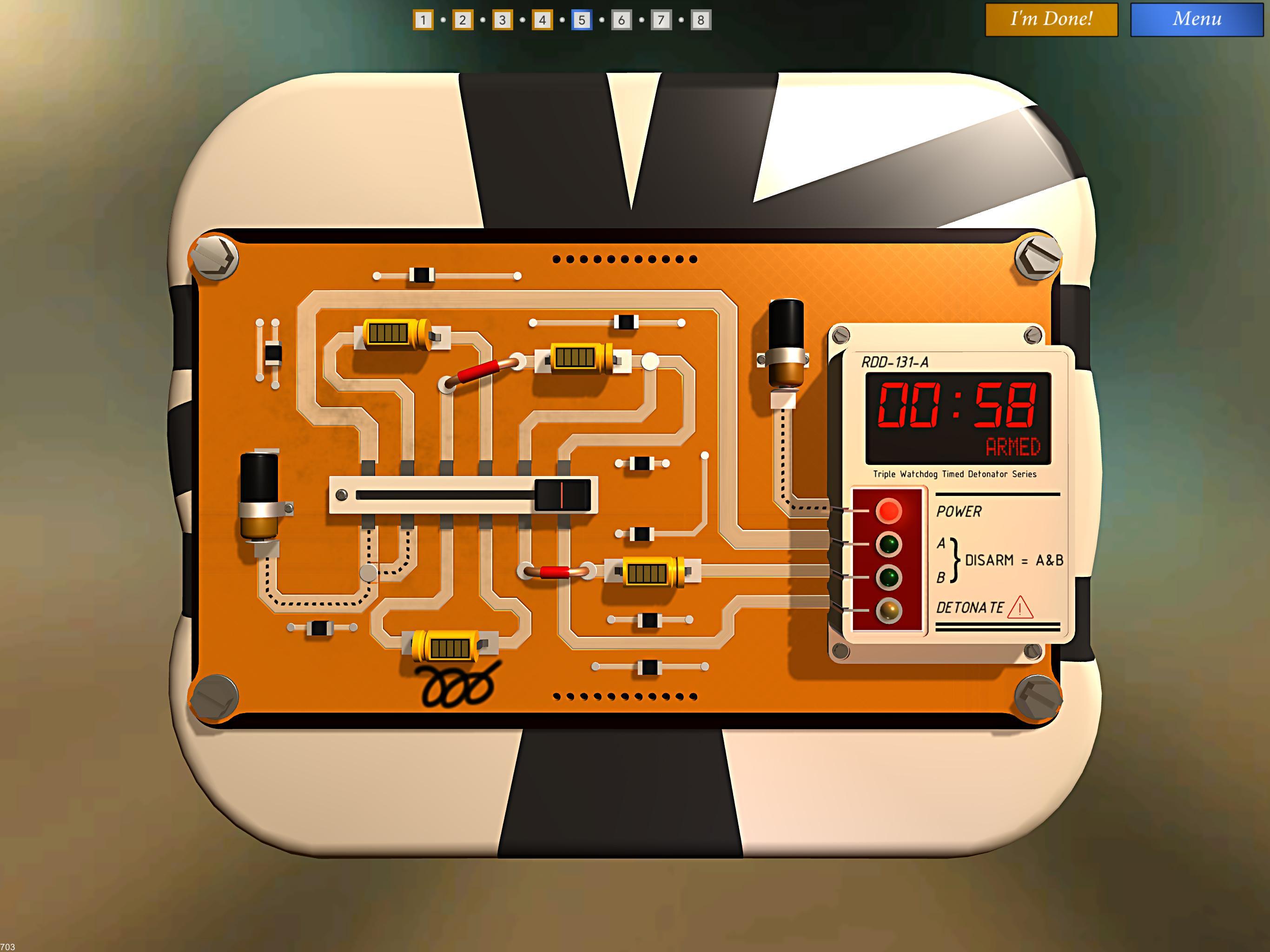 Captura de Tela do Jogo Bomb Squad Academy