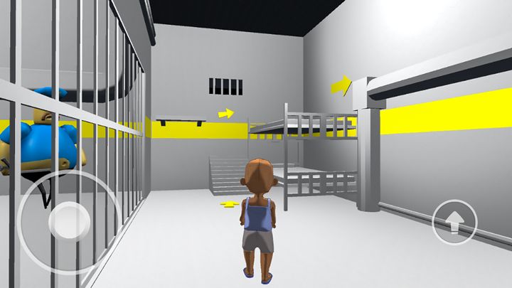 Obby Upin Barry Prison Mod 遊戲截圖