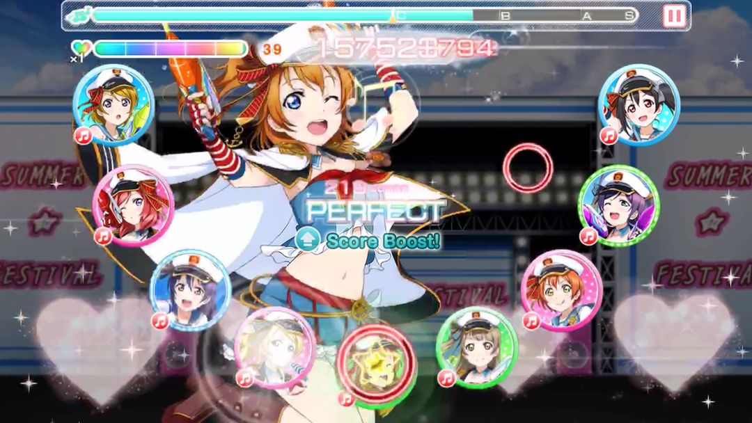 Love Live!School idol festival screenshot game