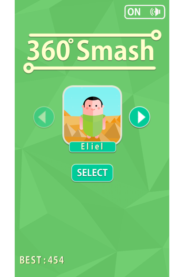 360 Smash Tennis Game Screenshot