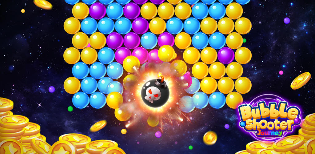 Bubble Shooter Journey Game Screenshot