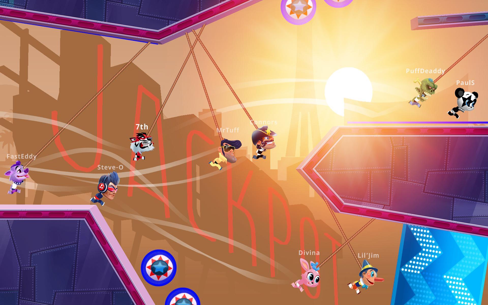 Rope Racers Game Screenshot
