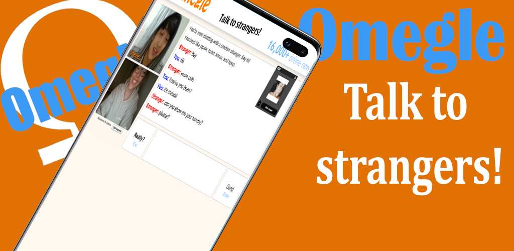 Banner of Omegle Helper - និយាយទៅកាន់ Strangers omegle Chat App 
