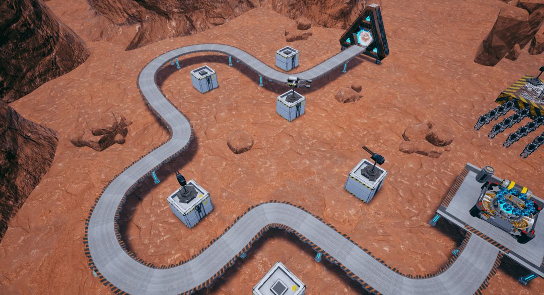 Screenshot of Alien invasion: Tower defense