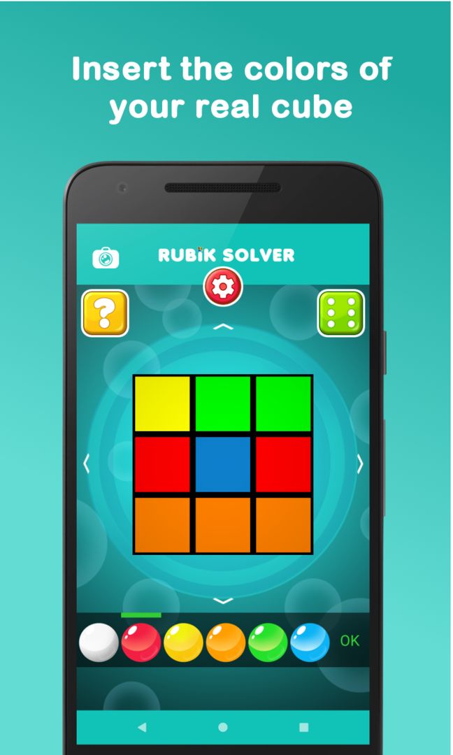 RubikSolver ภาพหน้าจอเกม