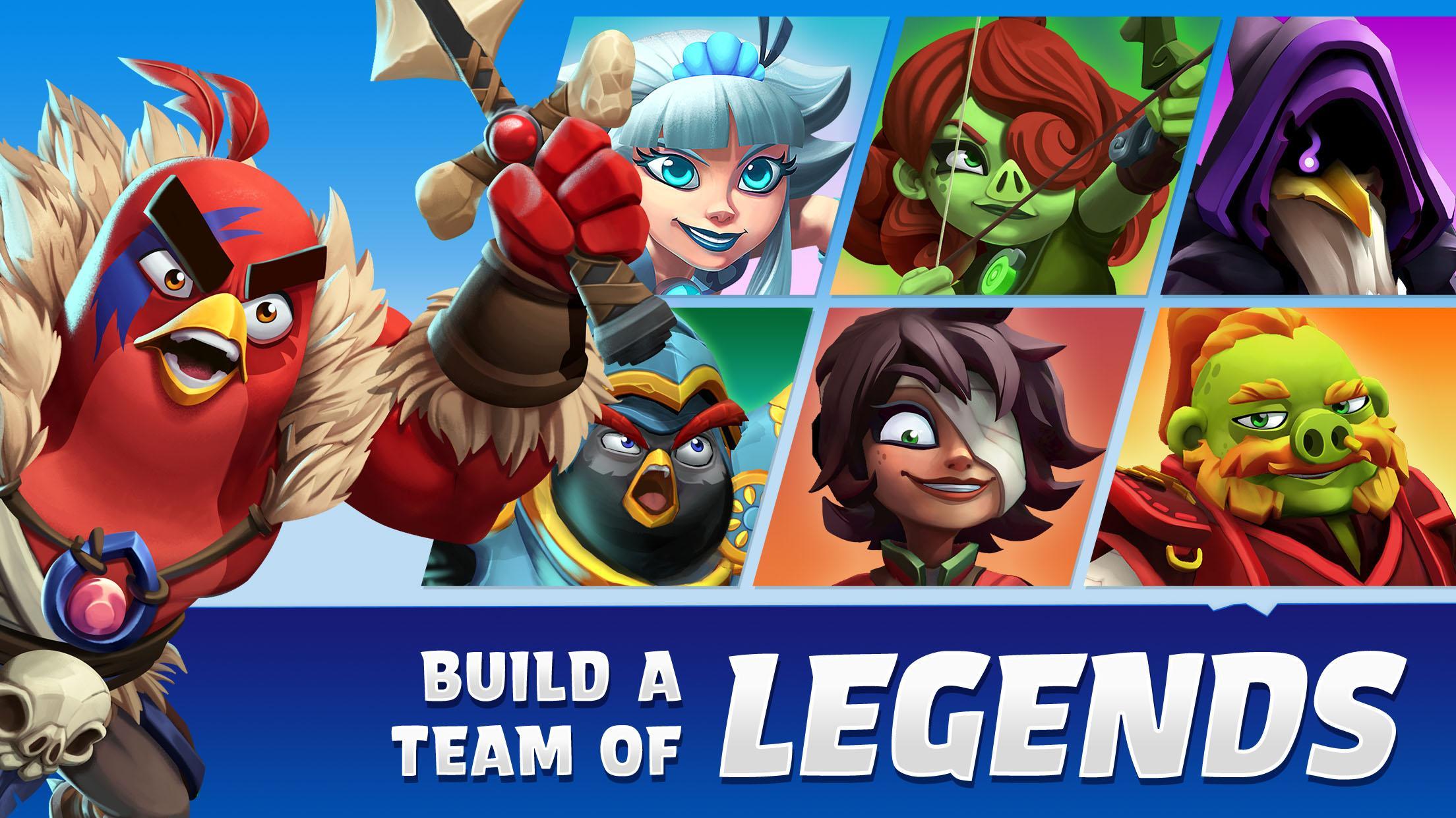 Angry Birds Legends Game Screenshot