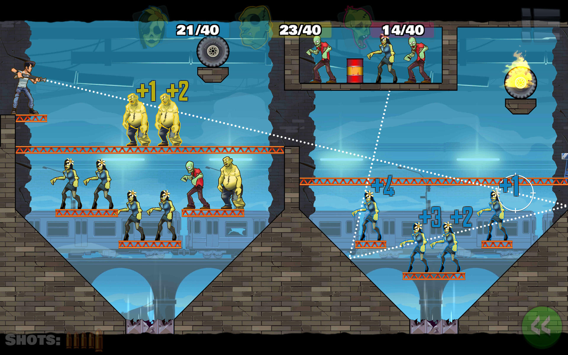 Stupid Zombies 3 ภาพหน้าจอเกม