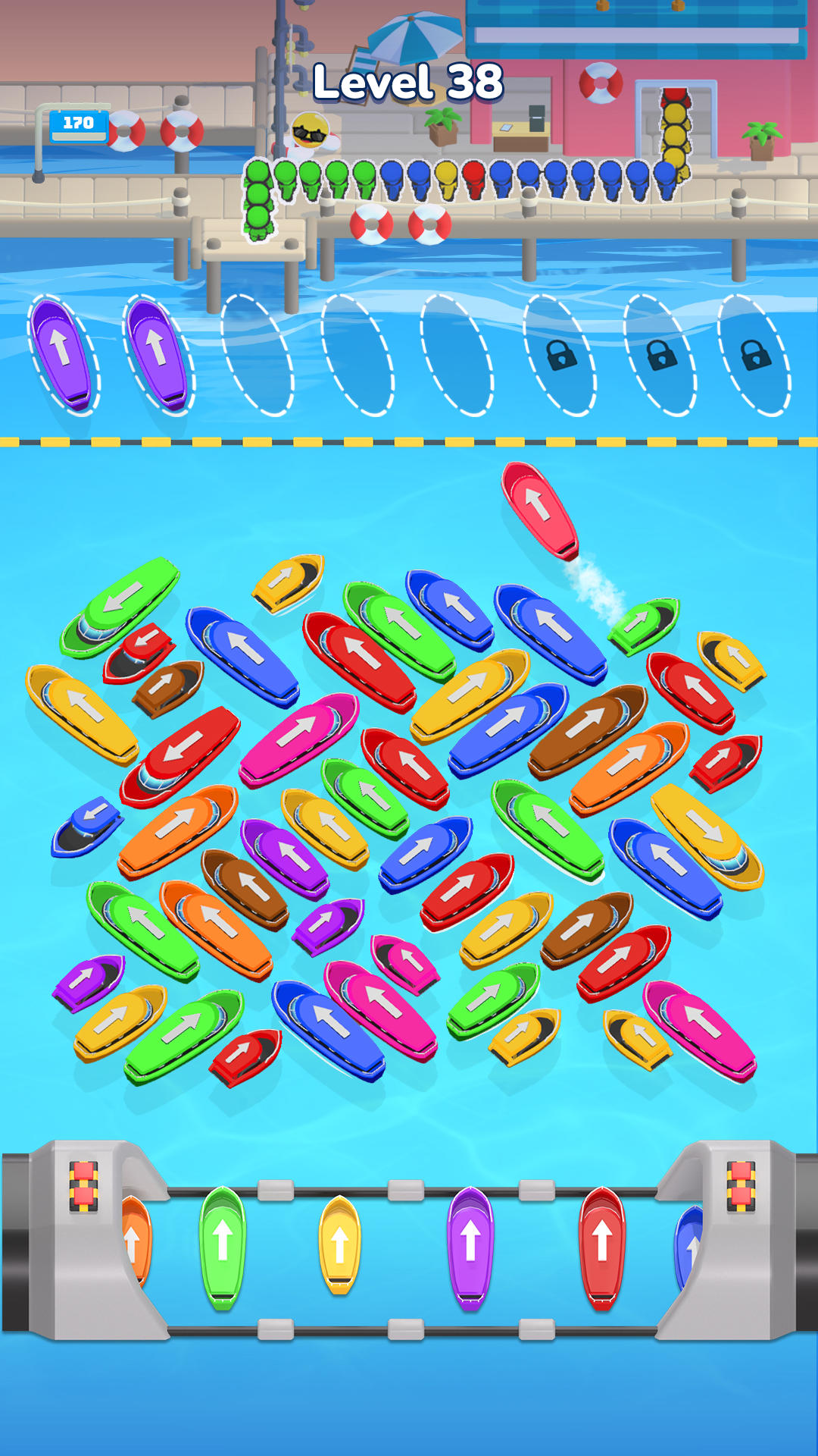 Boat Mania Game Screenshot