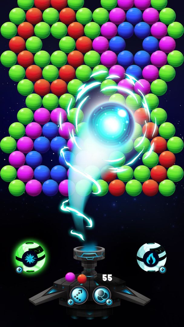 Bubble Galaxy Pop 게임 스크린 샷