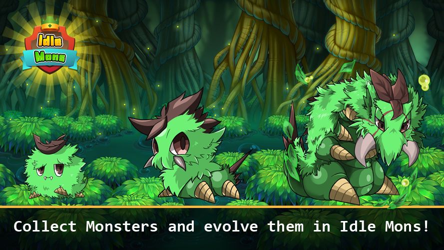 Idle Mons - Monster Idle Game ภาพหน้าจอเกม