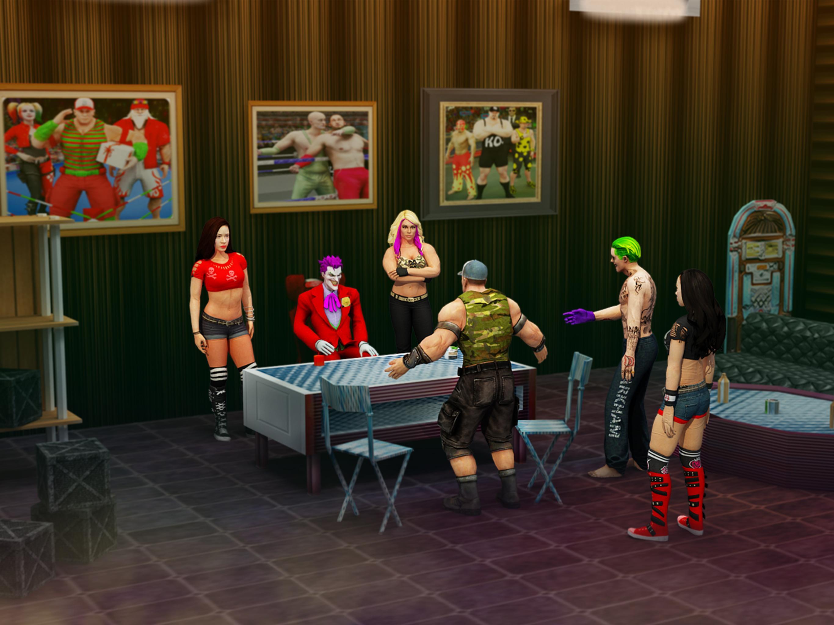 Beat Em Up Wrestling Game Game Screenshot