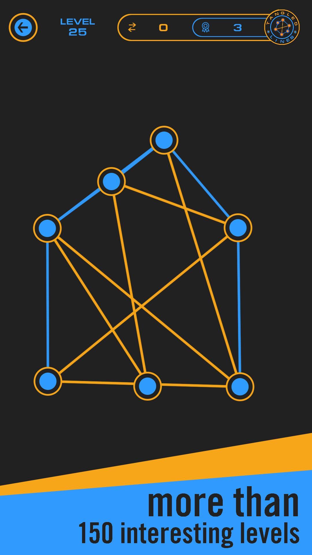 Tangled Lines Game Screenshot