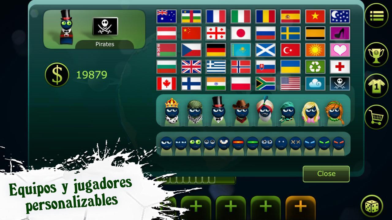 Captura de Pantalla del Juego FootLOL: Crazy Football game