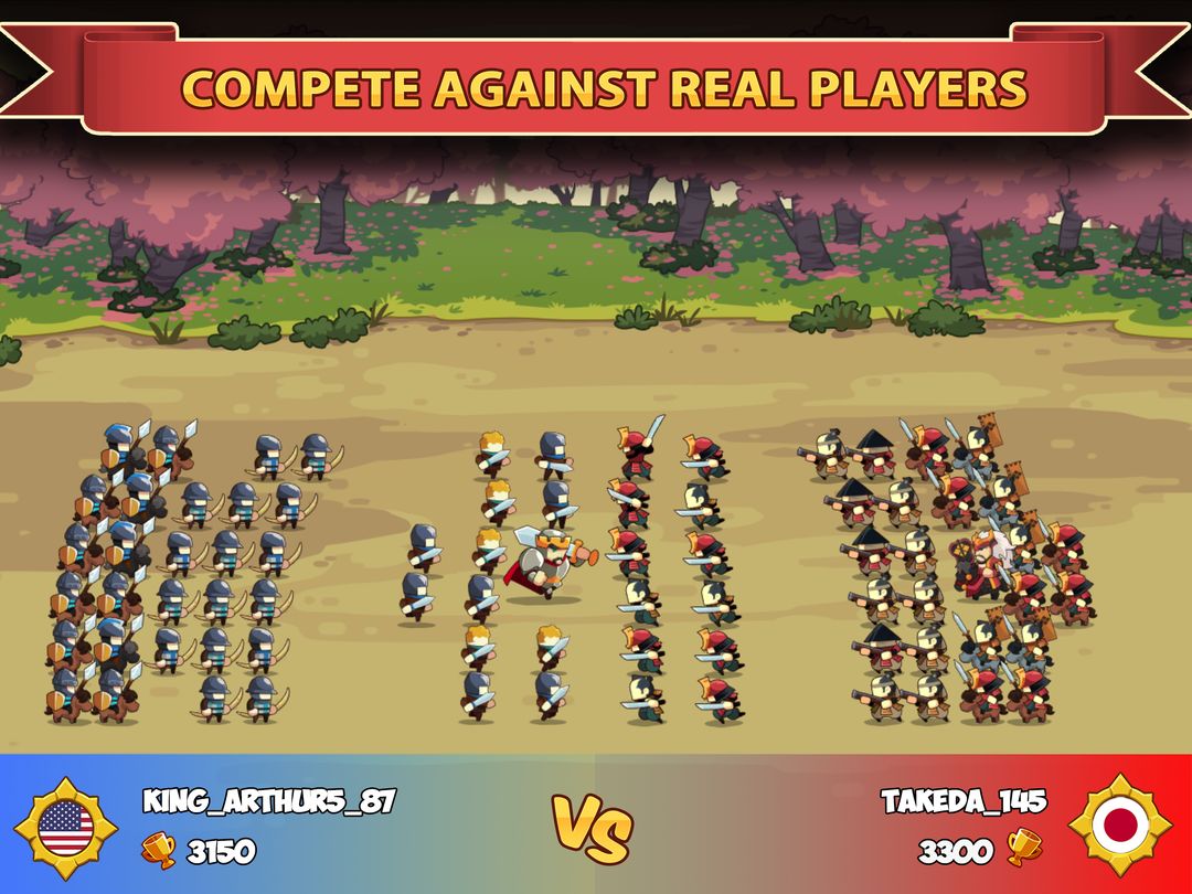 Screenshot of Knights and Glory - Battle