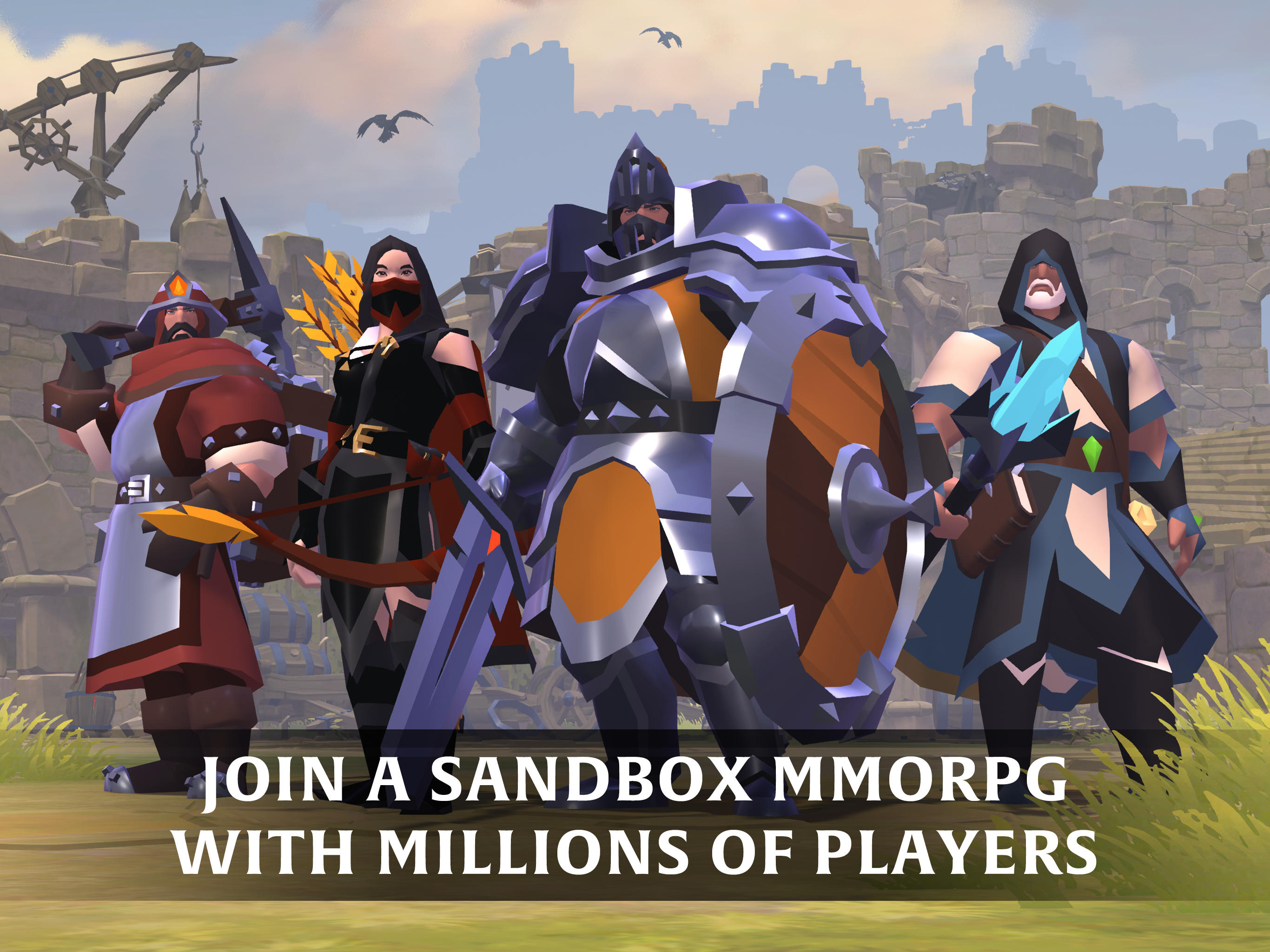 This is a good MMORPG game. Applause! - Albion Online - TapTap