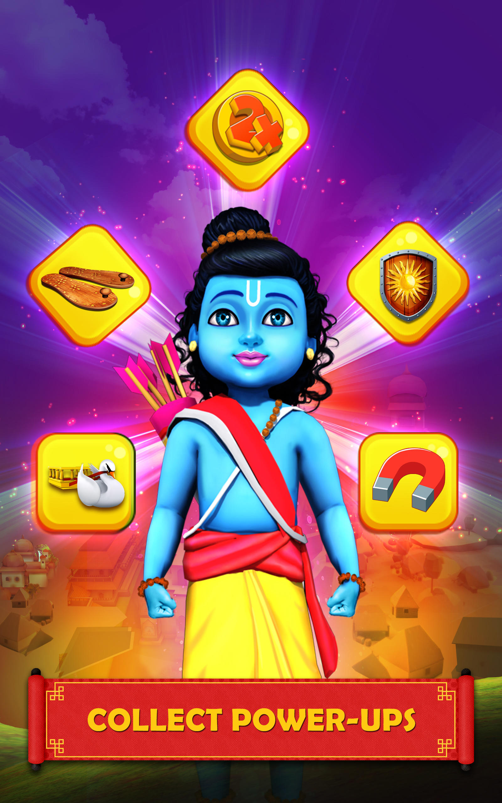 Little Ram - Ayodhya Run Game Screenshot