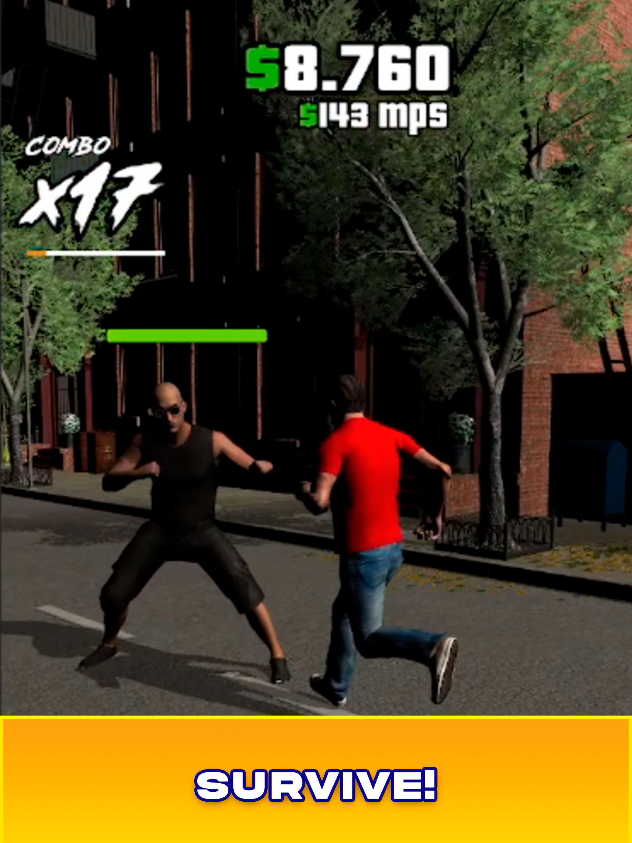 Urban Out Burst Game Screenshot