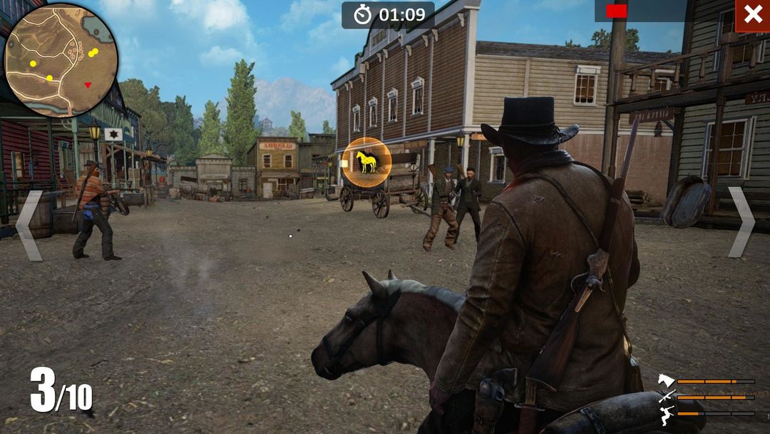 Cowboy War ภาพหน้าจอเกม