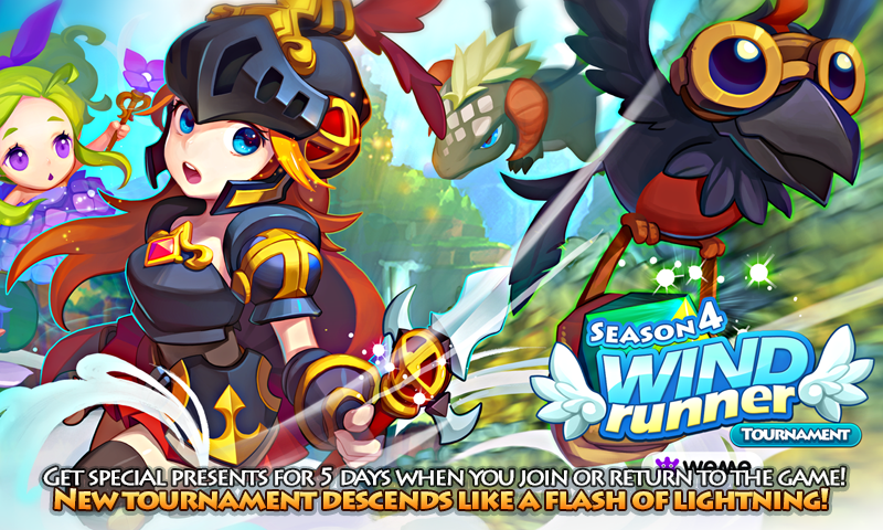 Cuplikan Layar Game LINE WIND runner