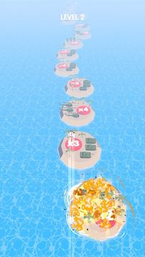 Rocket Rush 3D Game Screenshot