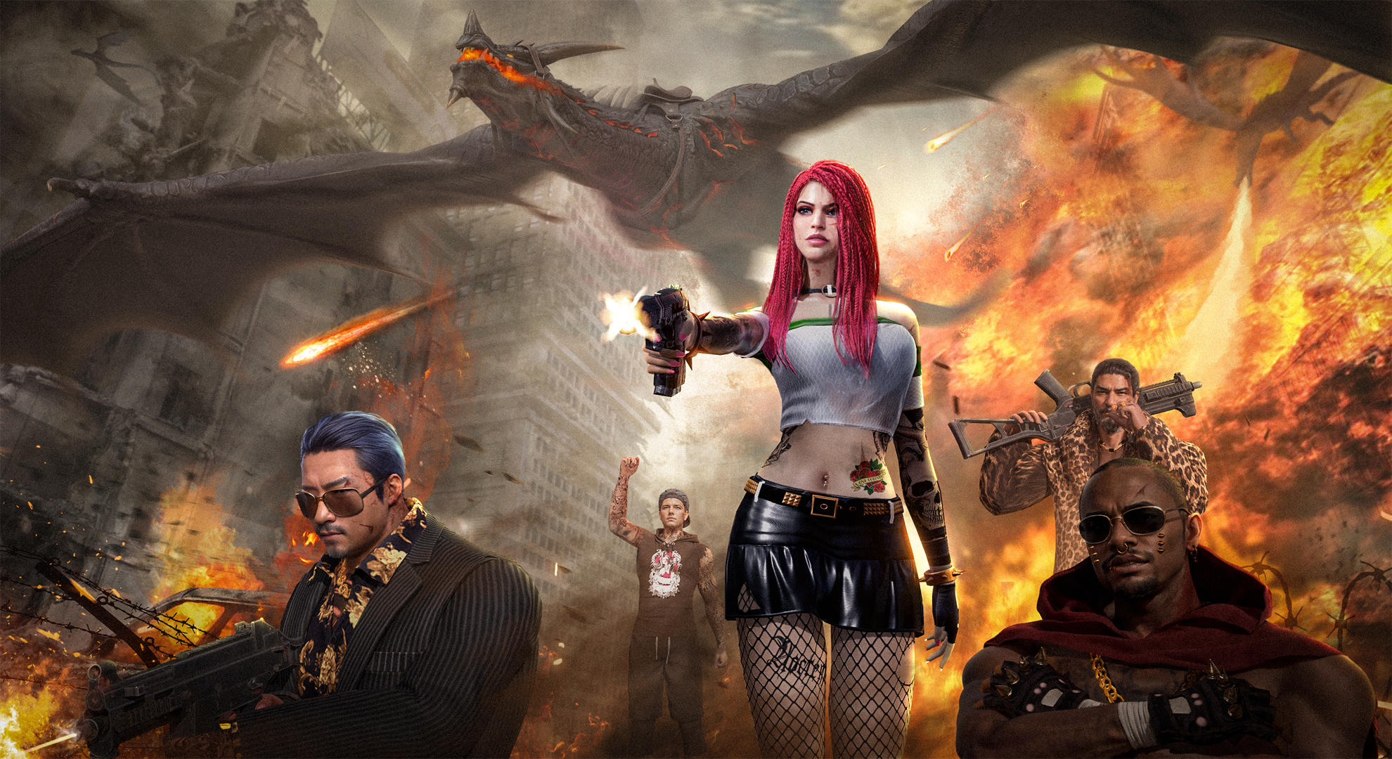 Mafia:Dragon City Rises Game Screenshot