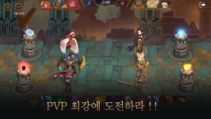 캐슬히어로즈 : 방치형 RPG 게임 스크린샷