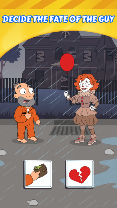 Screenshot of Save the Bro: Help him Decide!