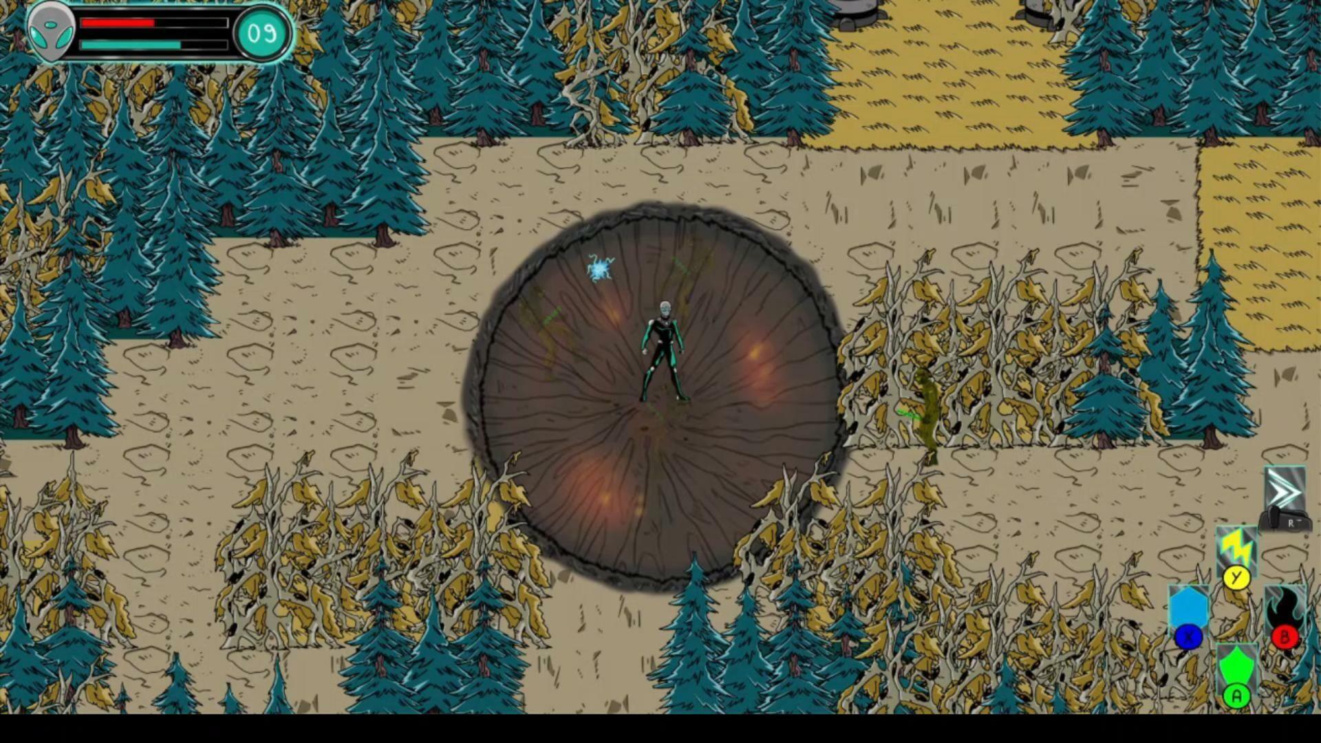 Comet Alpha Rescue Game Screenshot