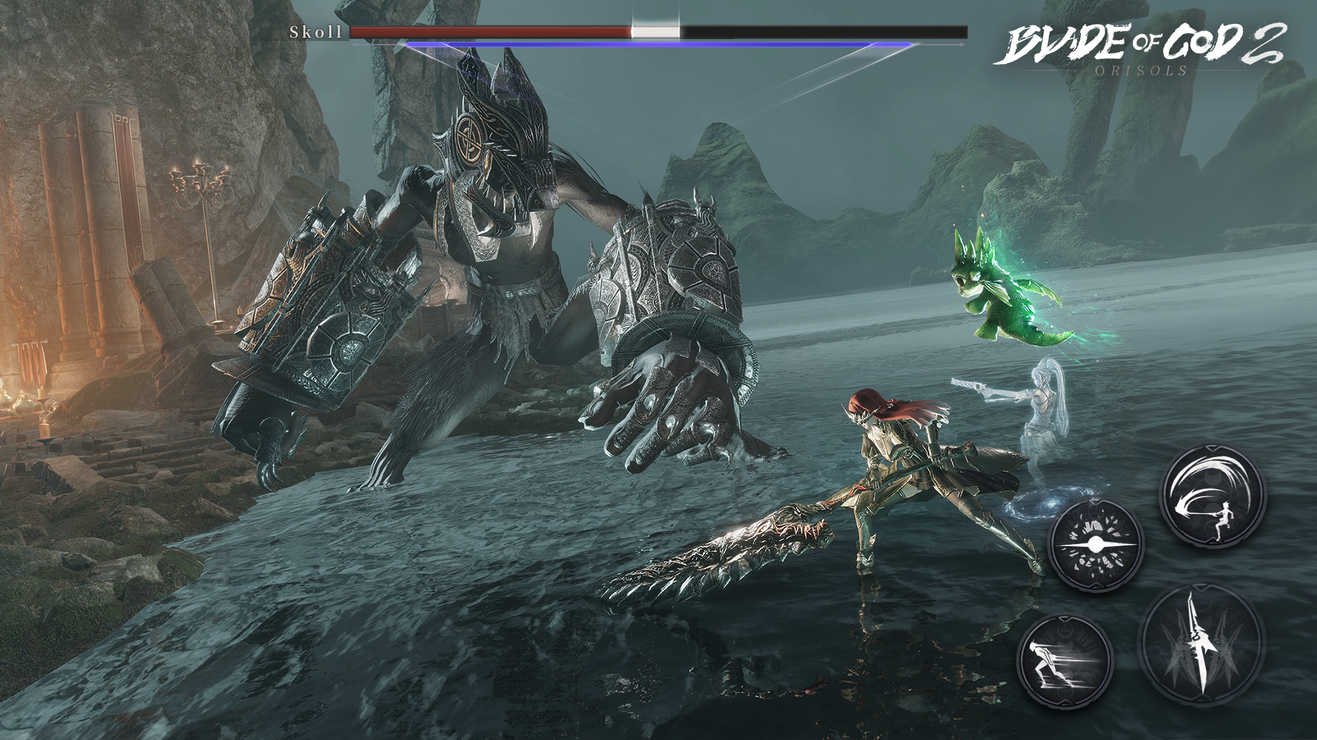 Screenshot of Blade of God II:Orisols