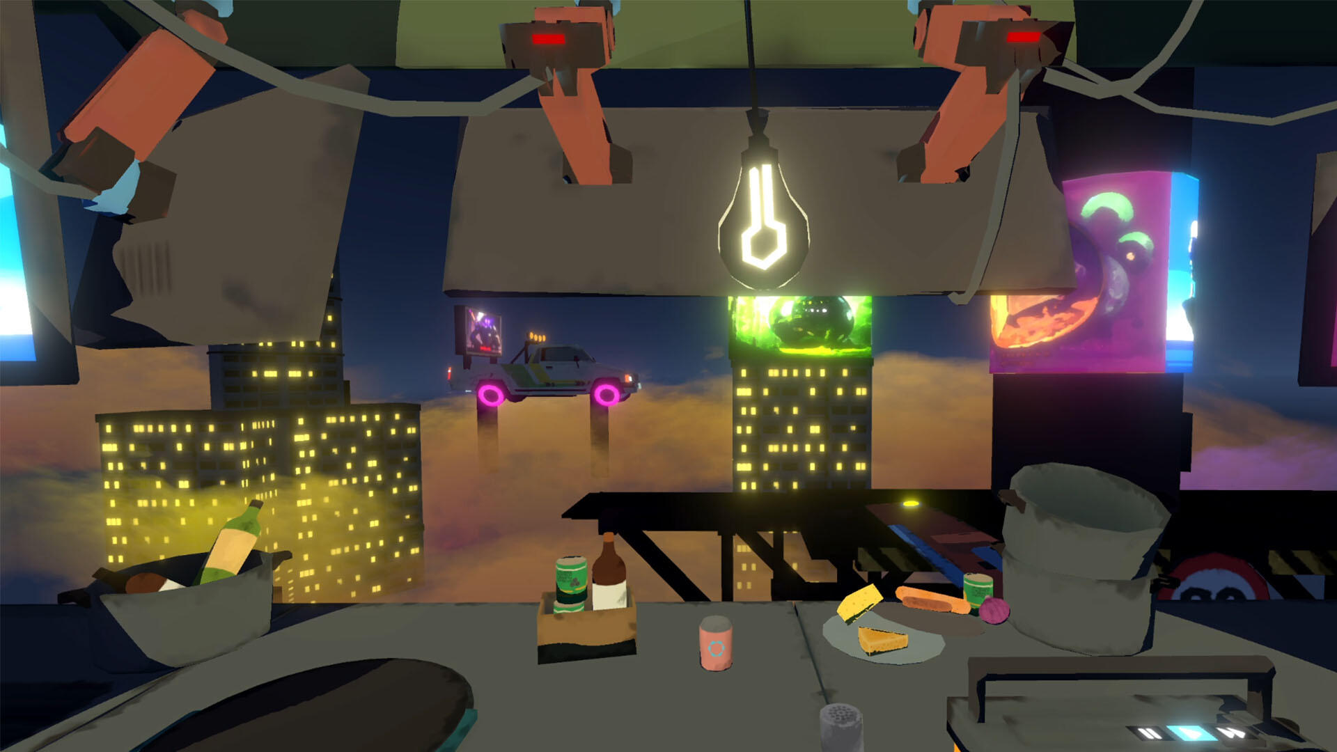Cyber Puncake Game Screenshot