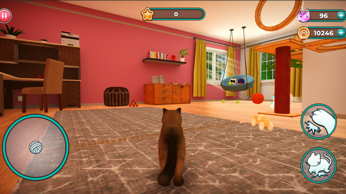 Screenshot 2 of Cat Simulator: Family Animal 
