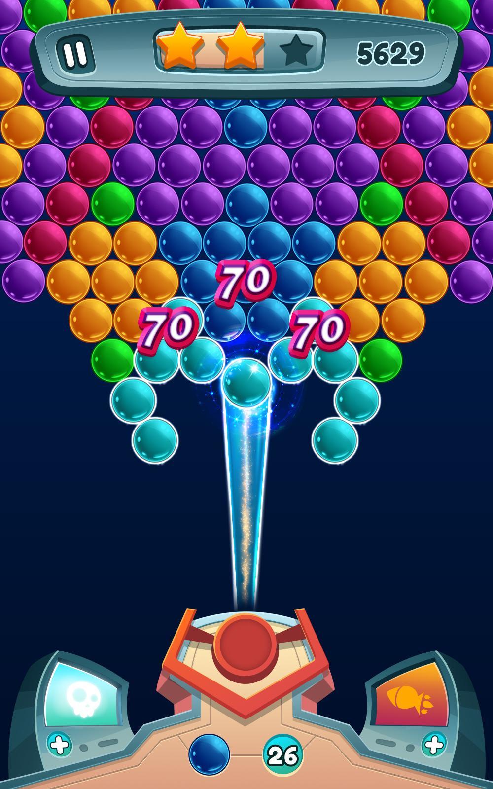Arcade Bubble Pop Game Screenshot