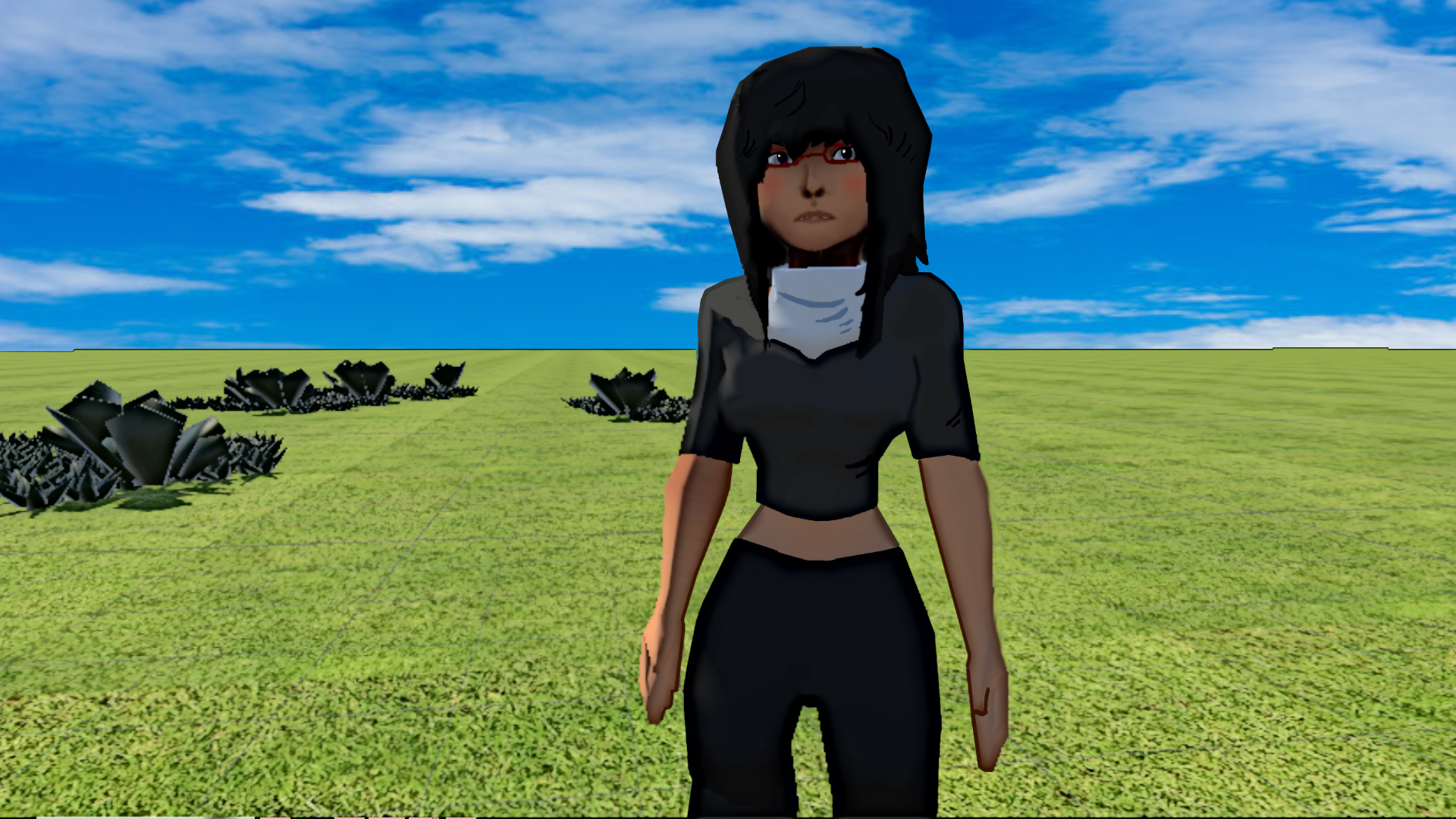Ninja Waifus X Zombies Game Screenshot