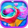 Unicorn Ice Cream Sundae - Ice