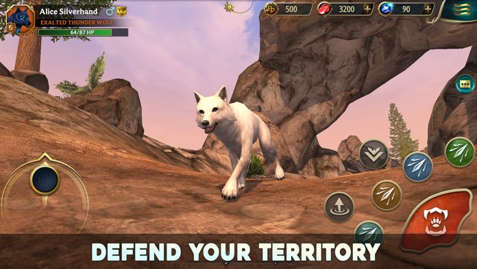 Wolf Tales - Online RPG Sim 게임 스크린 샷