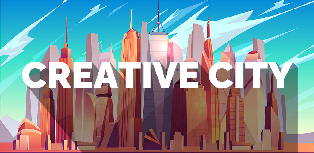 Banner of Creative City: juego de construcción de ciudades 