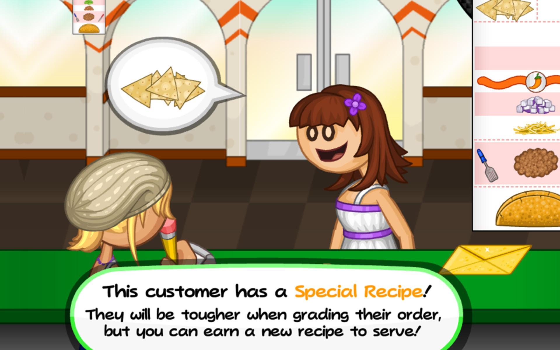 Papa's Taco Mia HD Game Screenshot