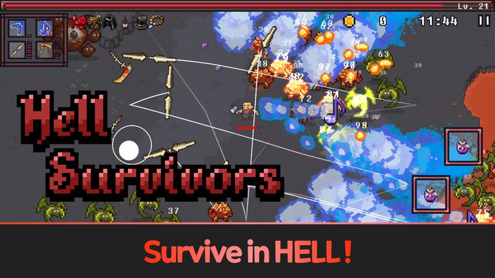 Screenshot 1 of Hell Survivors 1.1.0